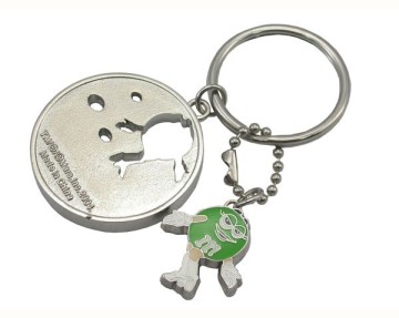 Laser Engraved metal keychain, zinc alloy metal keychain, enamel metal keychain