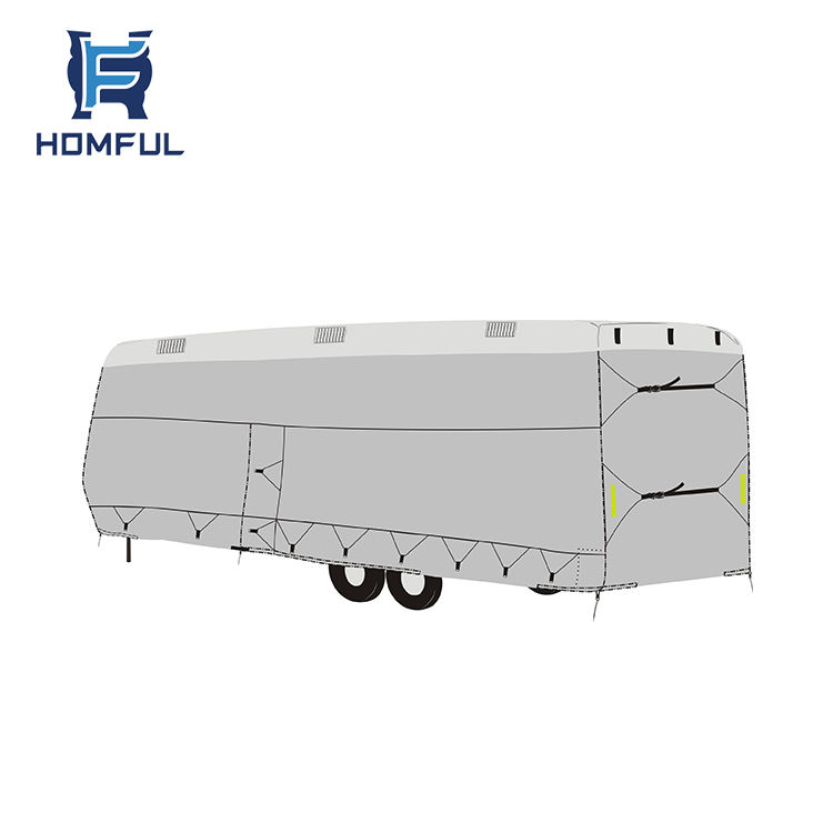 Bảo vệ RV Vỏ bọc xe hơi có thể thu vào Motorhome Cover