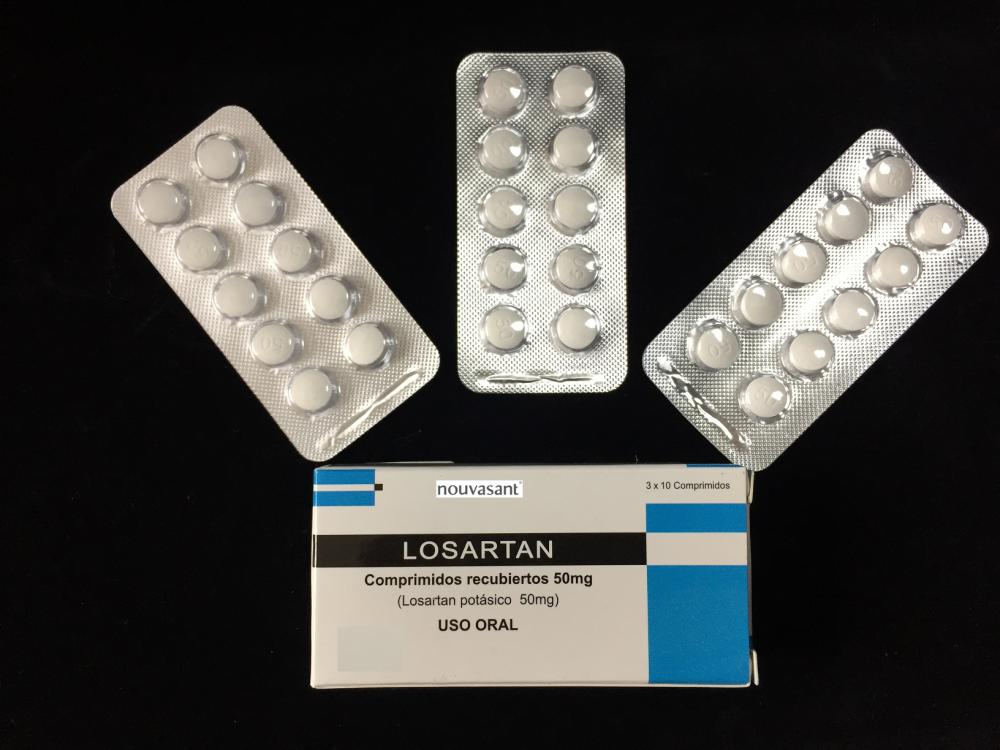 losartan potassium 50mg tablet recall