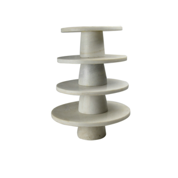 Supply Natural Marble Cake Stand