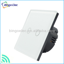 2gang glass panel touch remote control switch