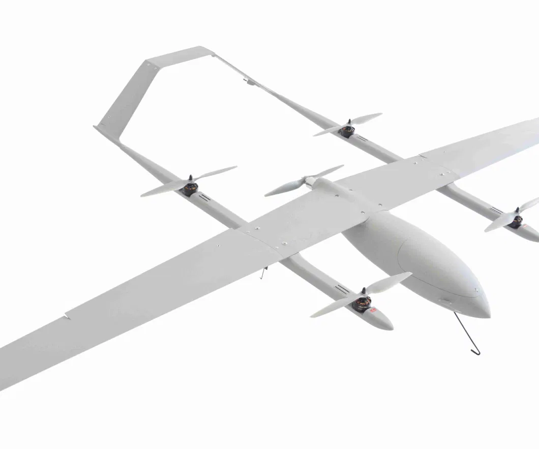 Vtol Fixed-Wing Uav, Gas and Electric Hybrid and Pure Electric Versions