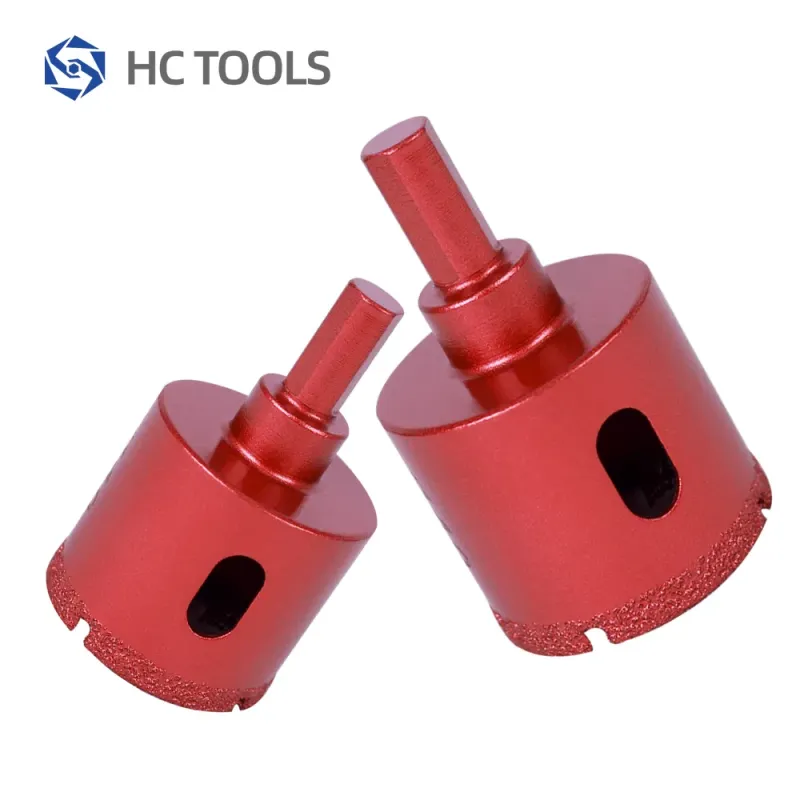New Brazing Process Diamond Dry Core Drill Bit Set for Marble