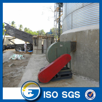 Grain Steel Silo With Aeration System