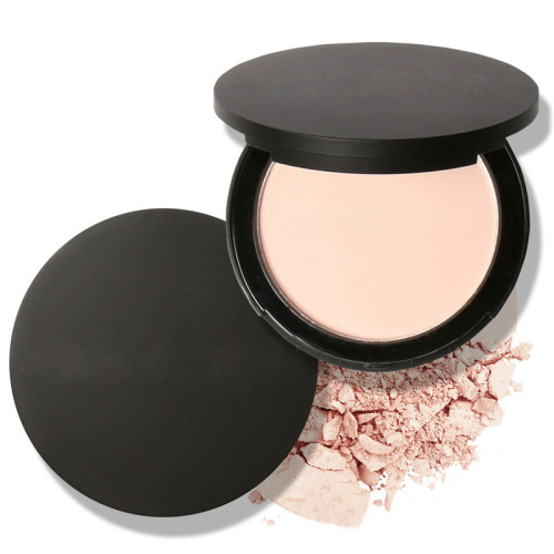 Poudre compacte pressée minérale translucide de maquillage de poudre