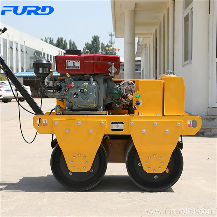 High Quality Mini Hydraulic Double Drum Vibratory Road Roller