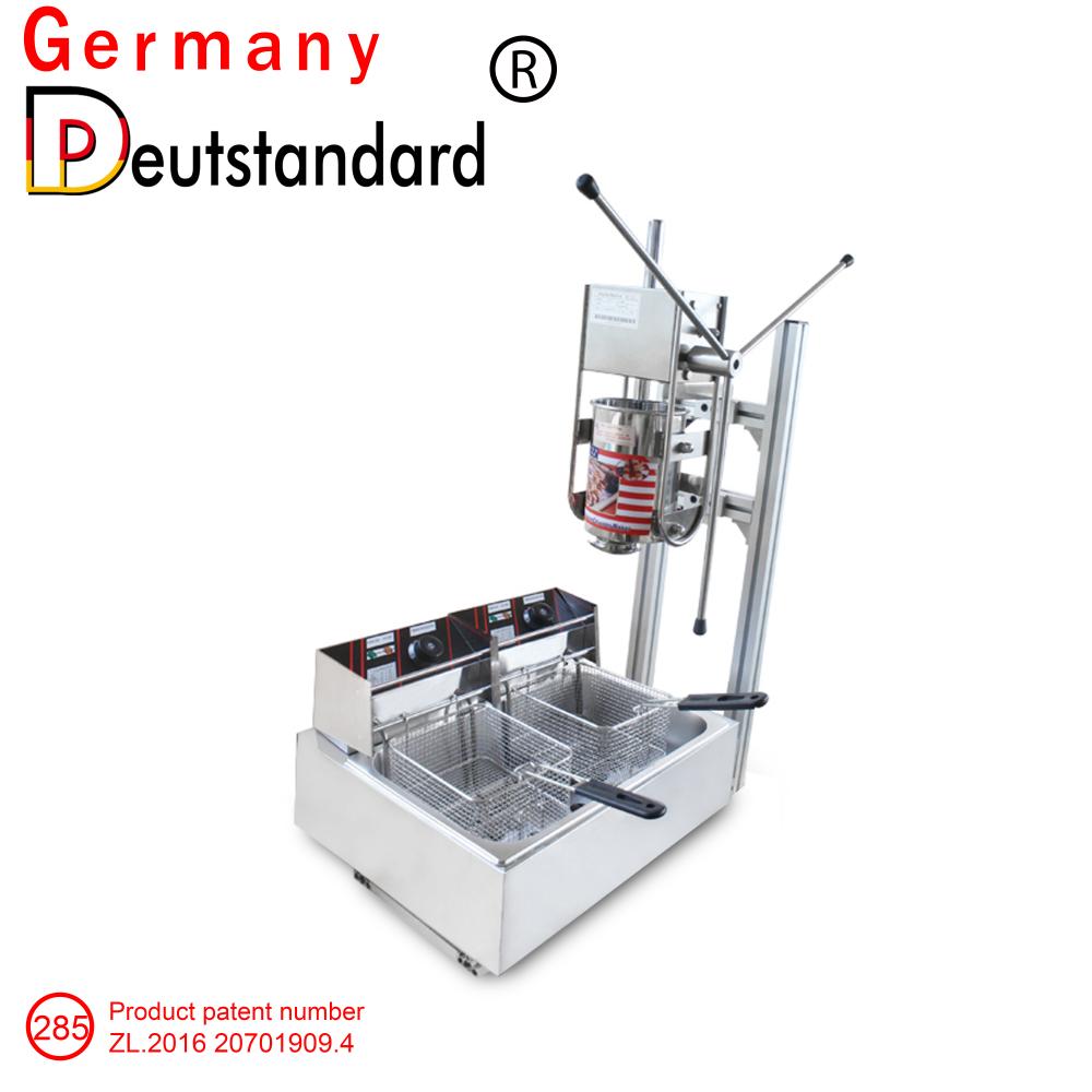 elektrischer Churroshersteller mit 3L und 12L Bratpfanne in der Fabrik NP-285