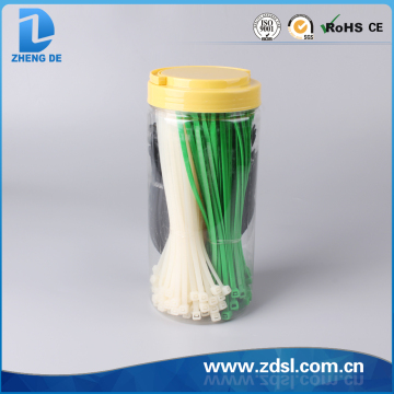 Jar Packed Nylon66 Cable Tie/DIY PACKAGE CABLE TIE