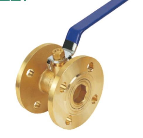 flanged brass ball valve, Corrosion Type Gas, Liquid Use Copper Brass Flanged Ball Valve