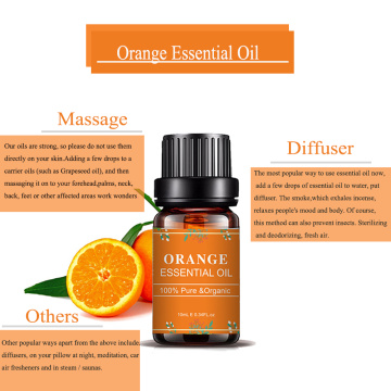 100% Natural Organic Orange Fragrance Massage Essential Oil