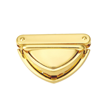 Metal Press Push Lock Bag Purse with Spring Lock