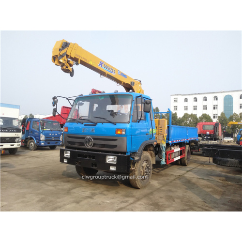 Dongfeng khung kính thiên văn xe tải Boom Boom Crane