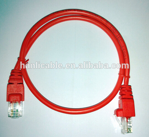 cat5e/cat5 utp with boot pvc 1m 2m 3m 5m red