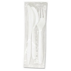 Good Quality Low Price Individually Wrapped Plastic Disposable Cutlery