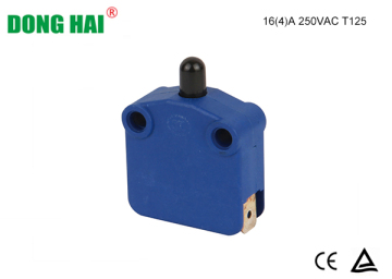 Blue Push Switch Key Stroke