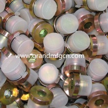 Custom Precision Brass Machined Parts: Brass Sinking Hexagon Plugs