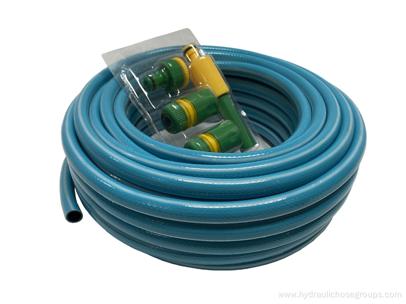 Green Black PVC Garden Hose