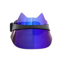 Outdoor visor sun protection purple visor hat