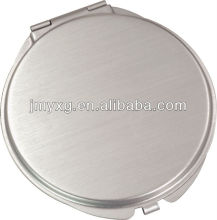 2015 wholesale blank metal compact mirror