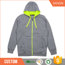 Custom Man/Women winter front zip hoodie