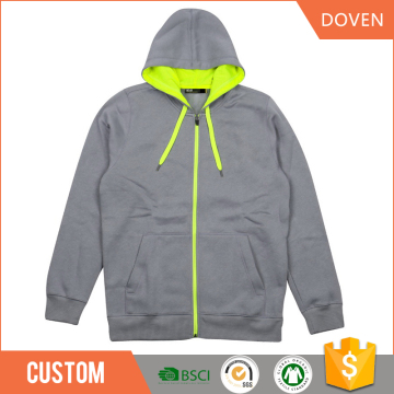 Custom Man/Women winter front zip hoodie