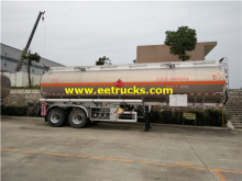 2 axles 38000L Oil Tank Trailers