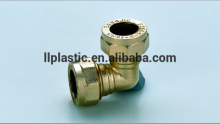 Hight quality copper pipe fittings brass equal elbow for copper pipe
