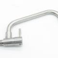 Polished Hot And Cold Basin Sink Water Taps Mixers 304 Stainless Steel Kitchen Faucet