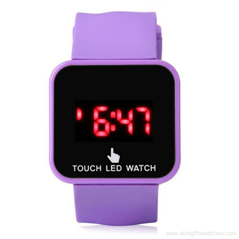 Multifunction Children Digital Wrist Jelly Led Watch