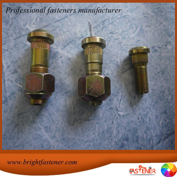 Knurled Stud Wheel Bolts of agricultural machinery