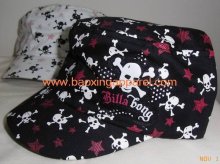 New black military cadet style cap/hat