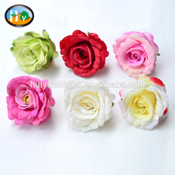 Cheap high quality rose head artificial flower