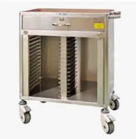 Professional Team High Quality Hospital Medical Record Trolley