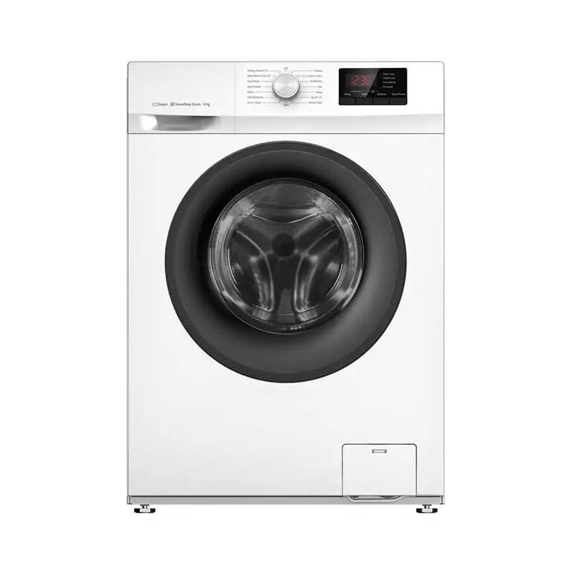 6-10 Kg Width Fully Automatic White Drum Front Loading Washing Machine