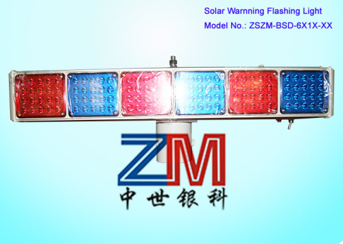 Solar Flashing Led Warning Light