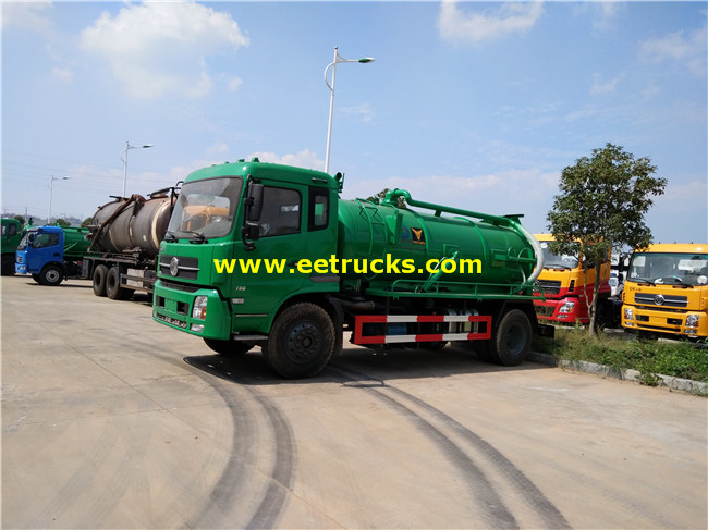 Sewage Suction Tank Trucks