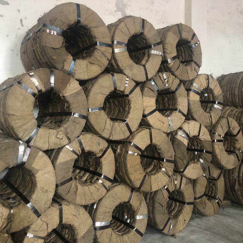 Oscillate wooden galvanized circular packing band