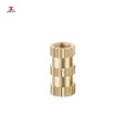 M1.4 straight knurled brass insert nut