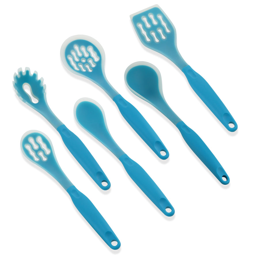 Set d&#39;ustensiles de cuisine en silicone résistant à la chaleur