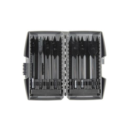 7pcs drill bits set black finished for wood