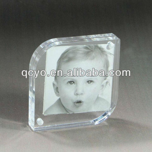 2015 China hot sale cute baby clear acrylic photo frame