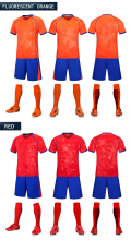 Short Sleeve Soccer Jersey Kit Men Soccer Jersey