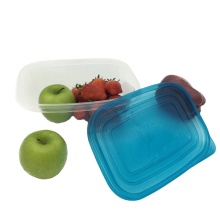Microwavable Disposable Plastic Food Containers with Lids for Meal Prep