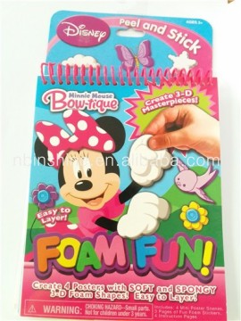 Foam scrapbooking kit , kids DIY craft , eva craft