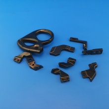 Guide in ceramica di zirconio ZrO2 nero lucido