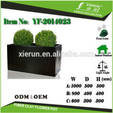 durable outdoor fiberglass planter box