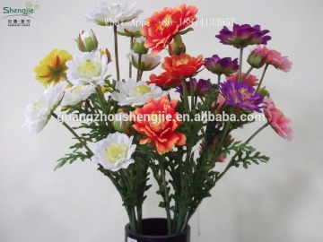 Yellow chrysanthemum flower, artificial handmade decorative flower chrysanthemum