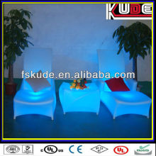 LED illuminated plastic beach lounge chair/cheap beach chairs/bach chair for sale