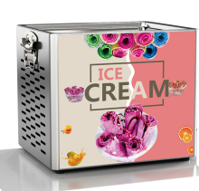 Fried Roll Ice Cream Machine: Commercial Pan Fried Ice Cream Equipment