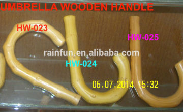 Wood crook handle